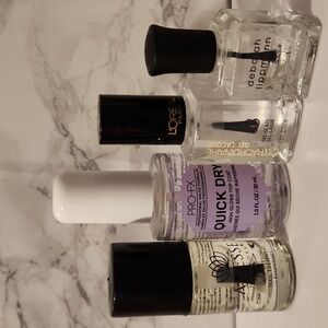 Clear nail polish bundle